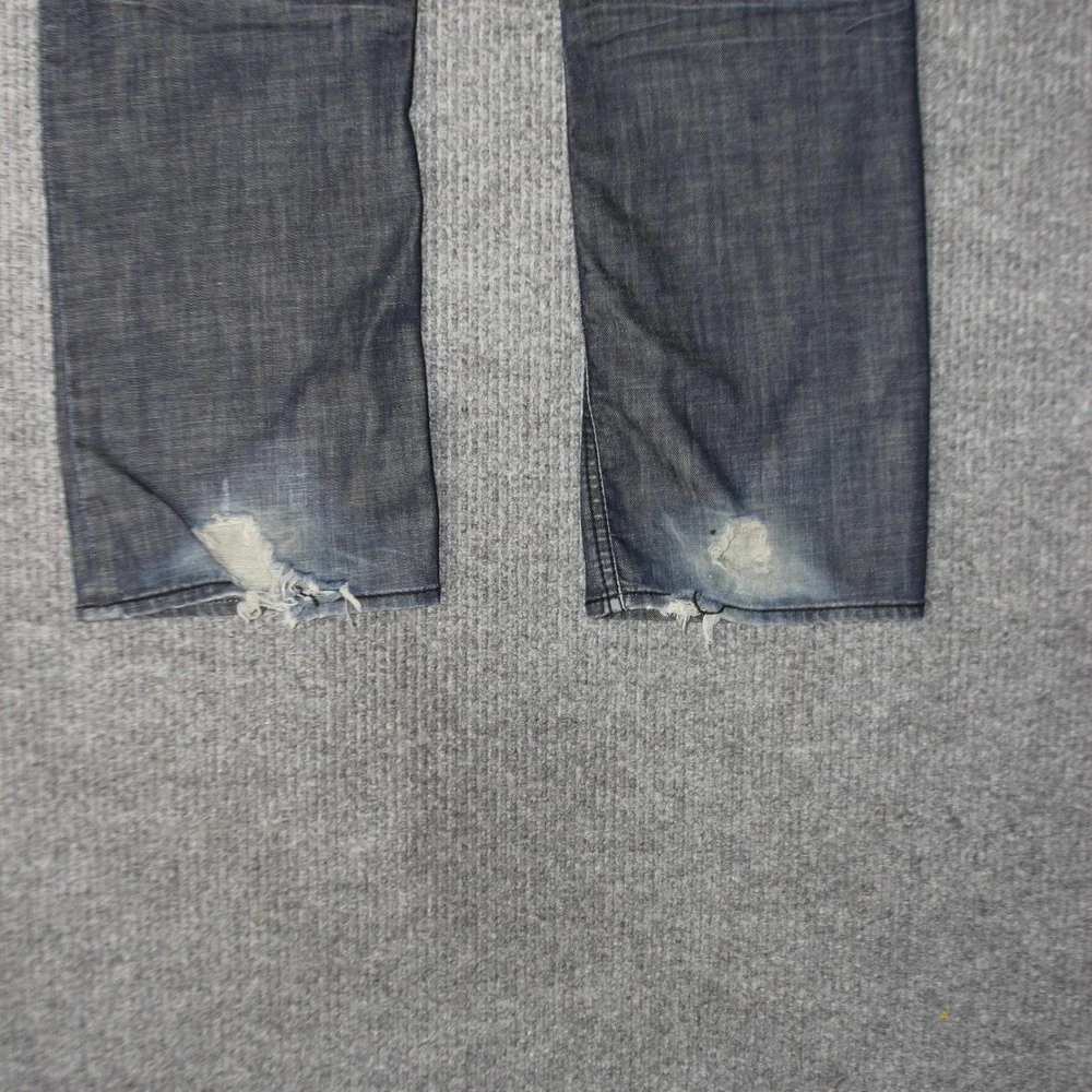 Buffalo David Bitton‎ Driven Jeans Mens 36 Blue Distressed Denim W36 L30.5